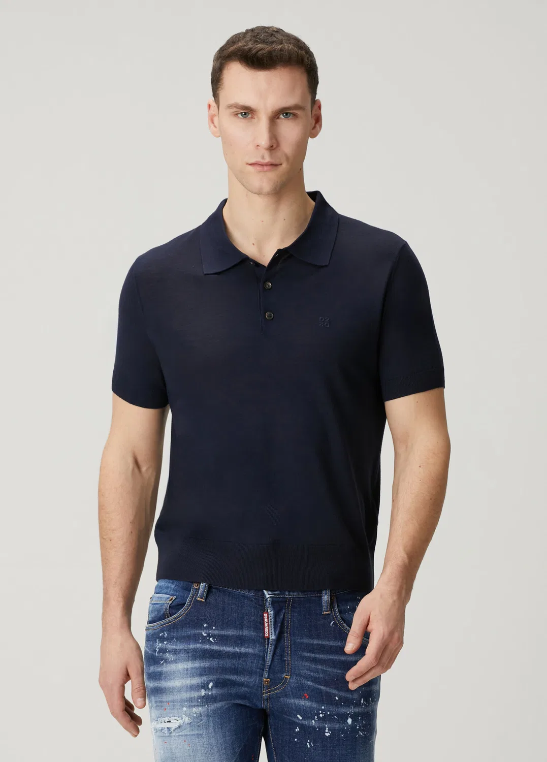 Поло Dsquared2, navy