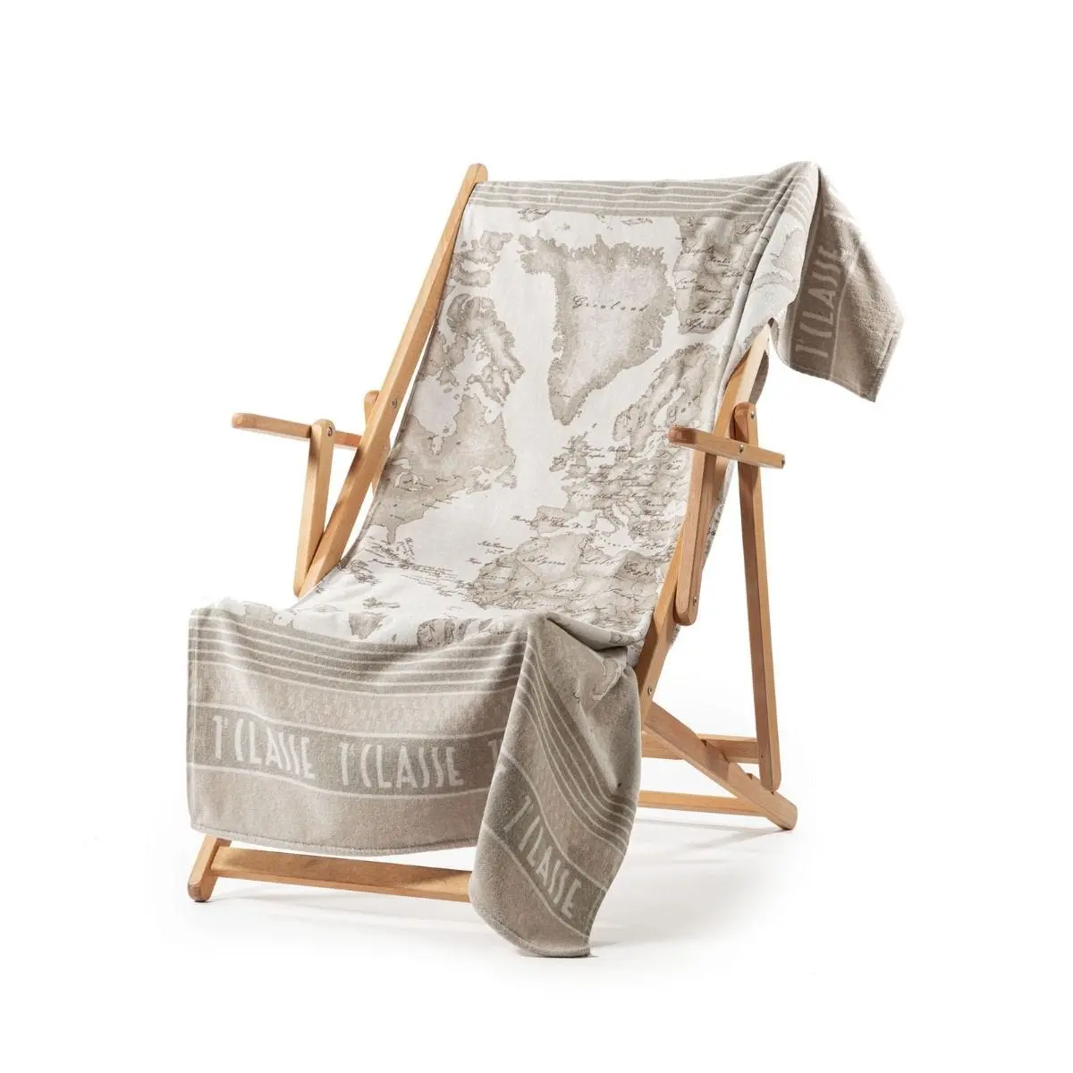 

Полотенце Alviero Martini Geo Safari Beach In Sponge 90×180, бежевый