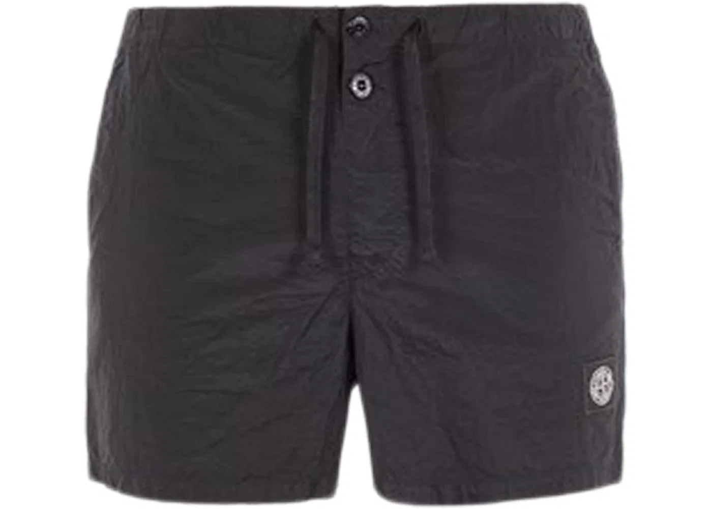 Мужские плавки из металлизированного нейлона Nylon Swim Trunks Stone Island, Black
