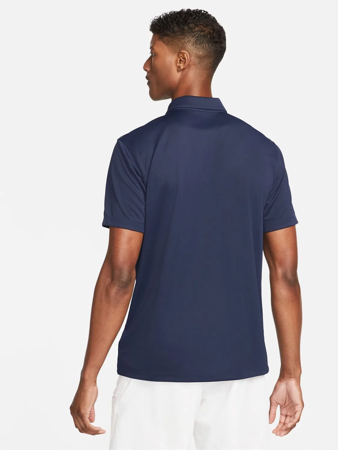Поло Nike Dri-FIT Victory, темно-синий — фото 2