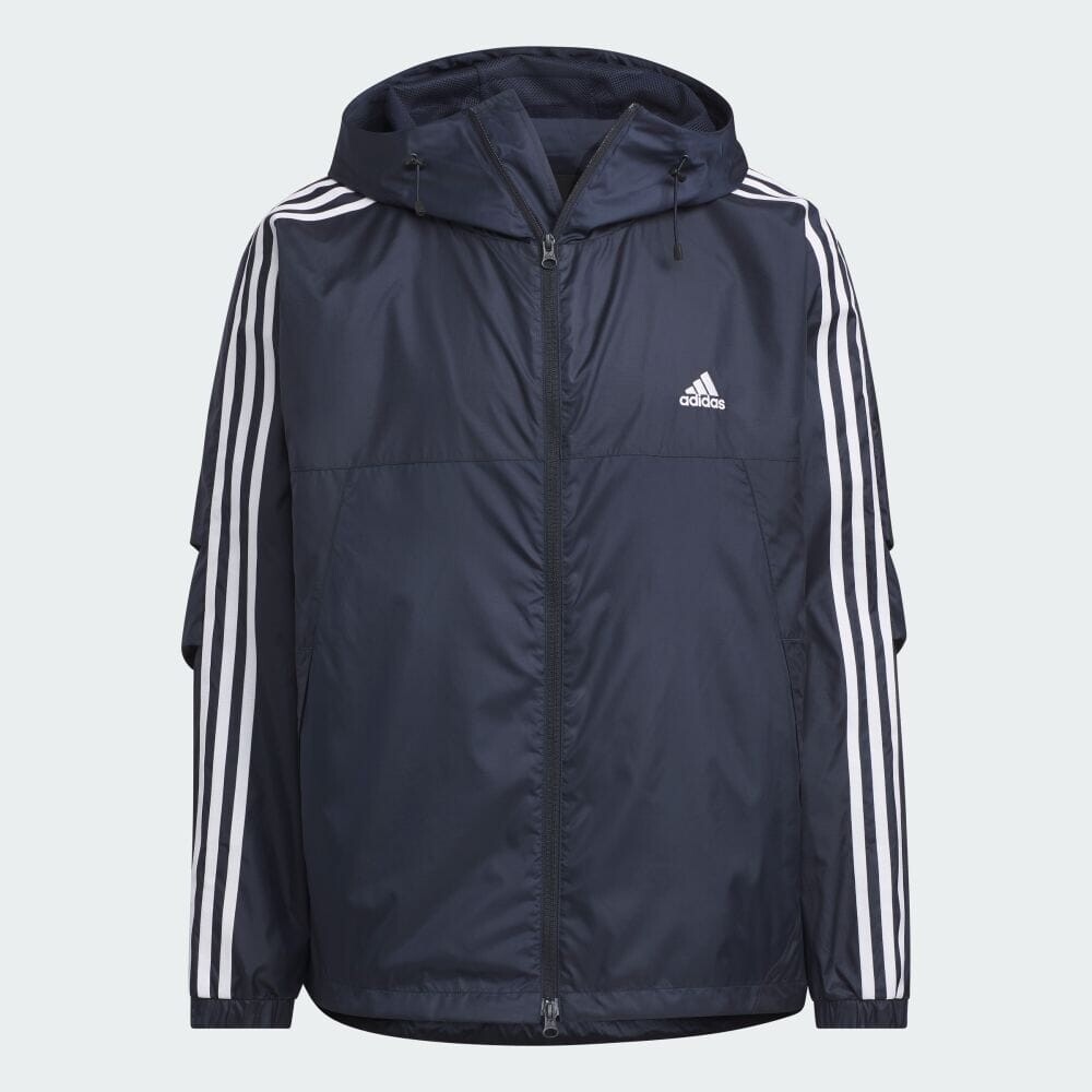 

Ветровка Adidas Essentials Plus, темно-синий