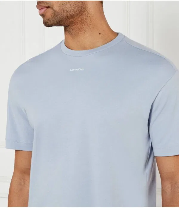 Мужская футболка свободного кроя Calvin Klein, Azzurro — фото 4