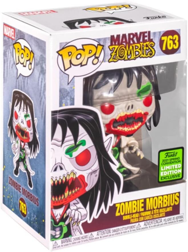 

Фигурка Funko POP! Marvel Zombies #763 - Zombie Morbius 2021 Spring Convention Limited Edition