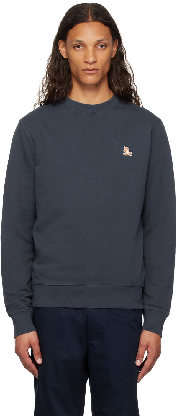 

Свитшот с нашивкой «Лиса» в морском стиле Chillax Maison Kitsune