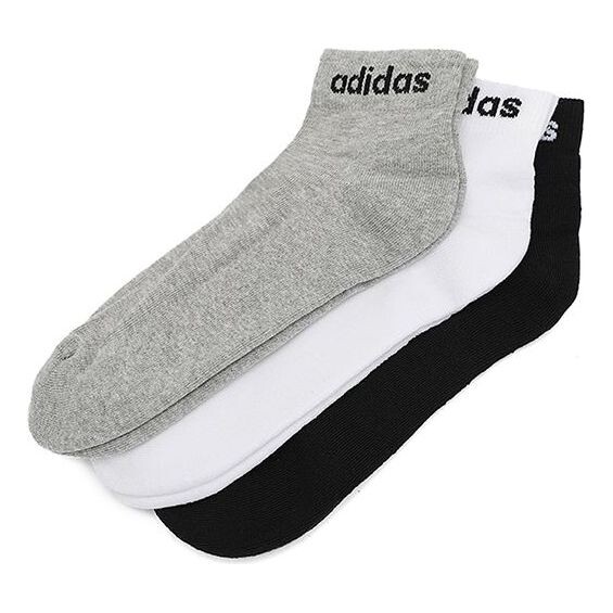

Носки neo hc ankle 3pp logo athleisure casual sports носки 3 пары Adidas, мульитколор