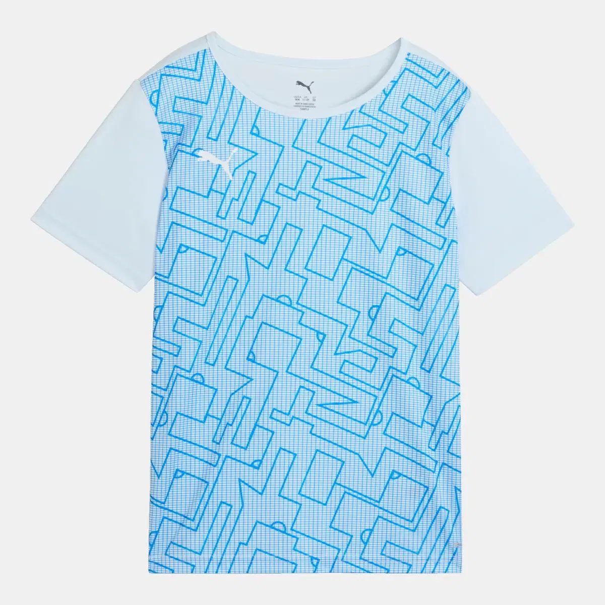 Детская футболка для мальчиков с принтом RISE Graph jr Puma, Azul