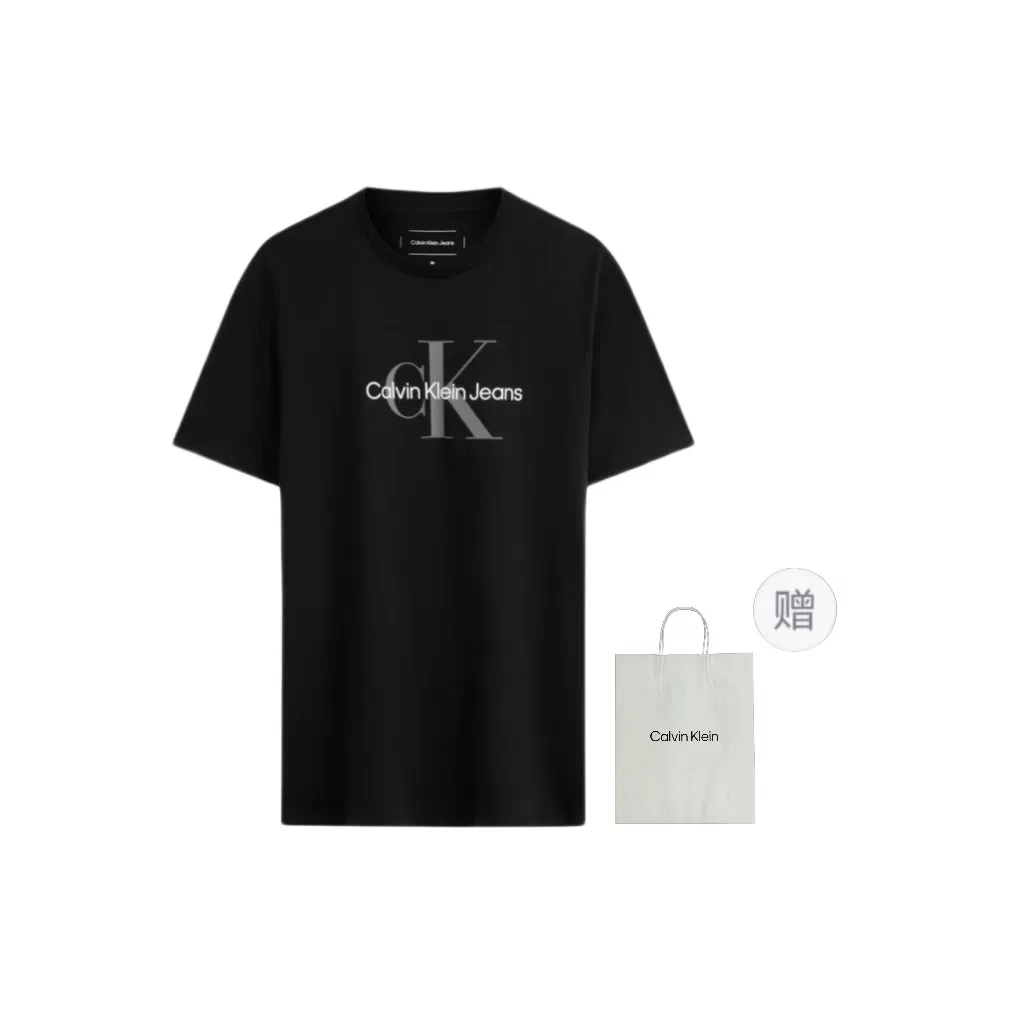 Футболка с принтом Calvin Klein, Space Black