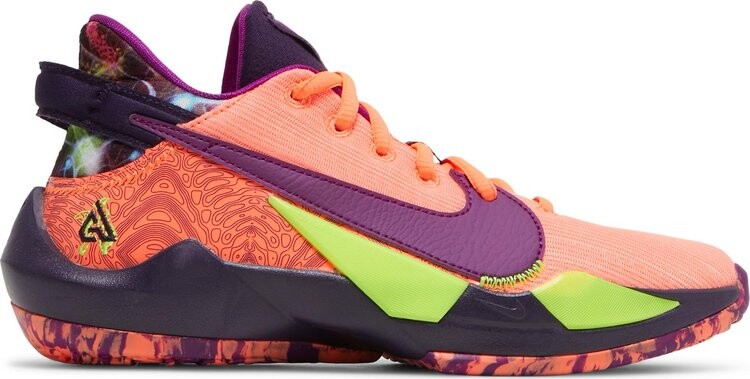 

Кроссовки Nike Zoom Freak 2 SE GS 'Bright Mango', оранжевый