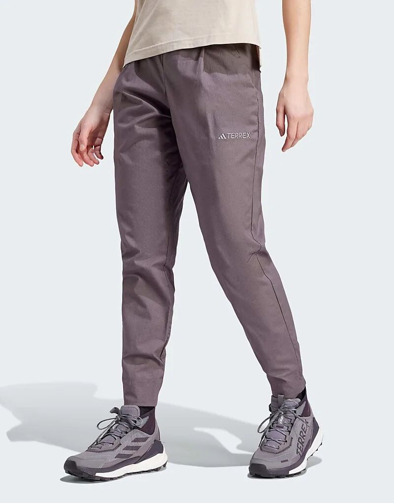 

Брюки Terrex xploric в угольном цвете adidas