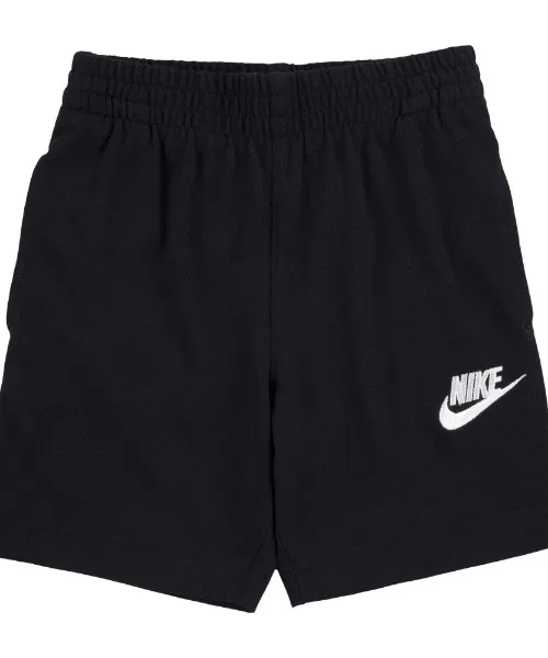 Детские шорты с вышивкой NIKE, Черный — фото 3