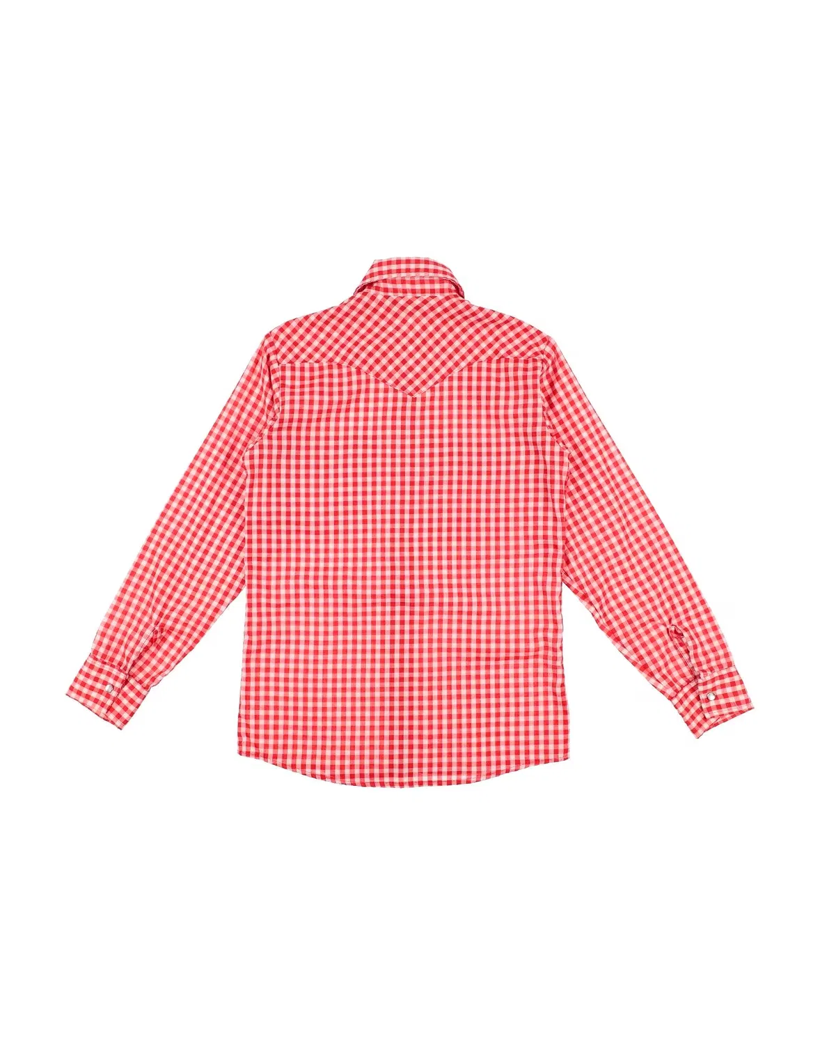Детская рубашка для мальчиков клетчатая Oshkosh B'Gosh, красный — фото 2