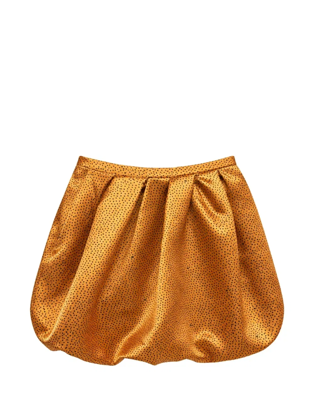 Юбка-баллон в горошек Elisabetta Franchi La Mia Bambina, оранжевый