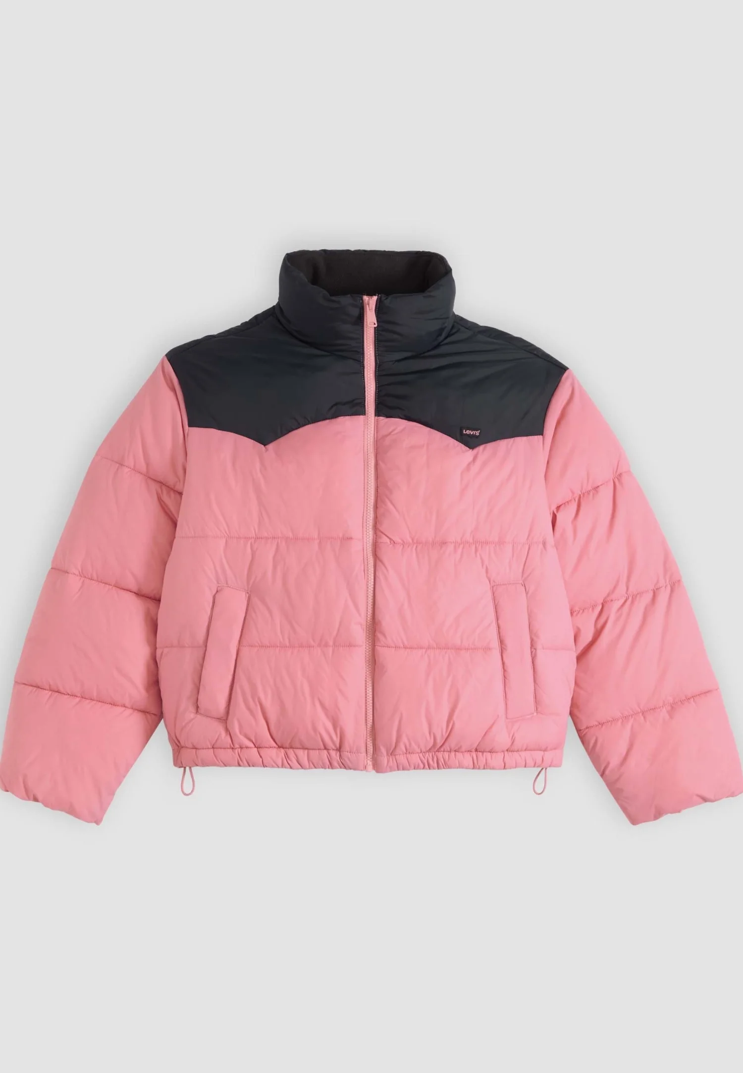 Женская зимняя куртка Levi's Palmer Puffer, розовый — фото 2