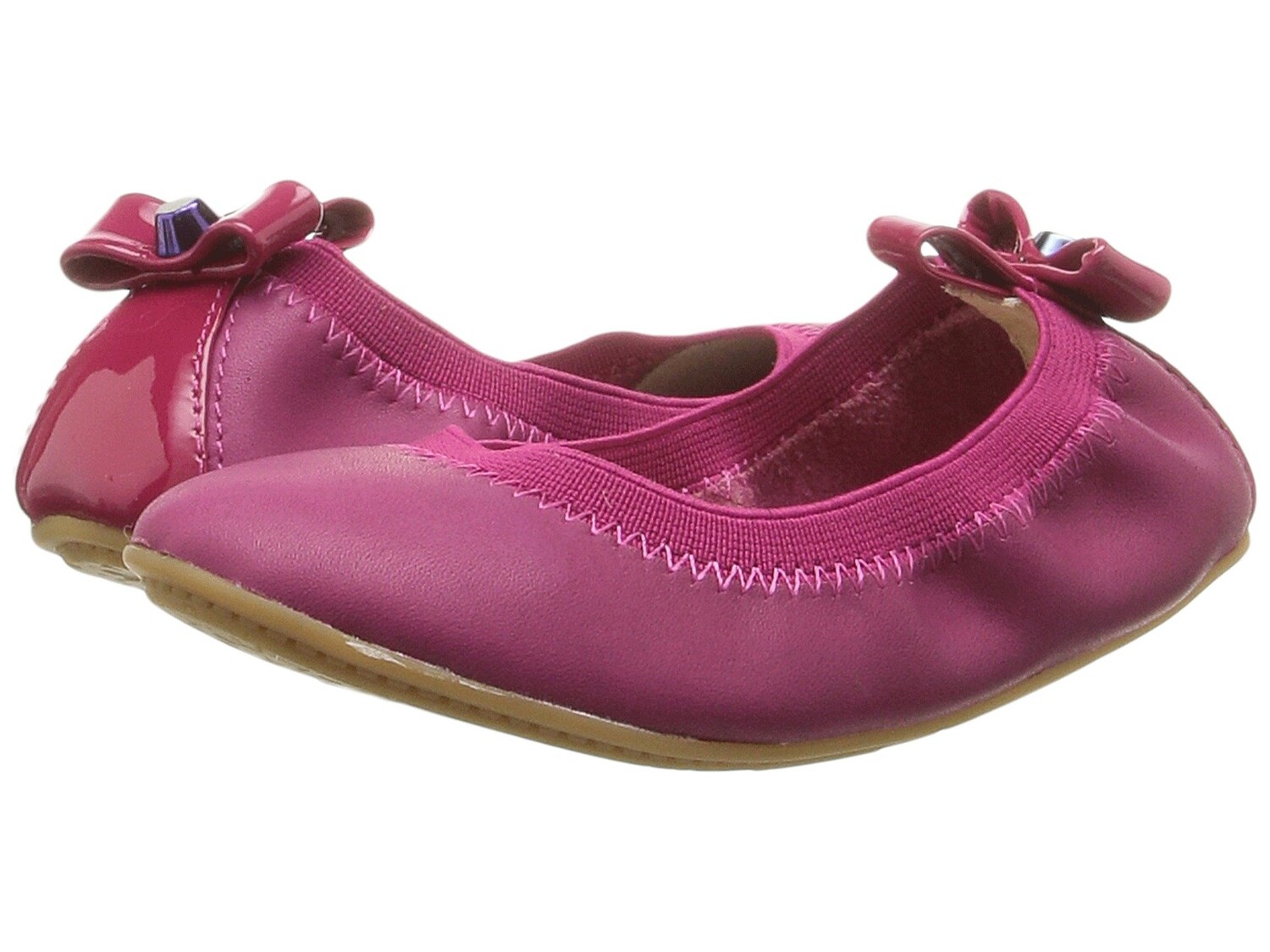 

Туфли Yosi Samra Kids, Selma Oil Slick Patent Leather Flat