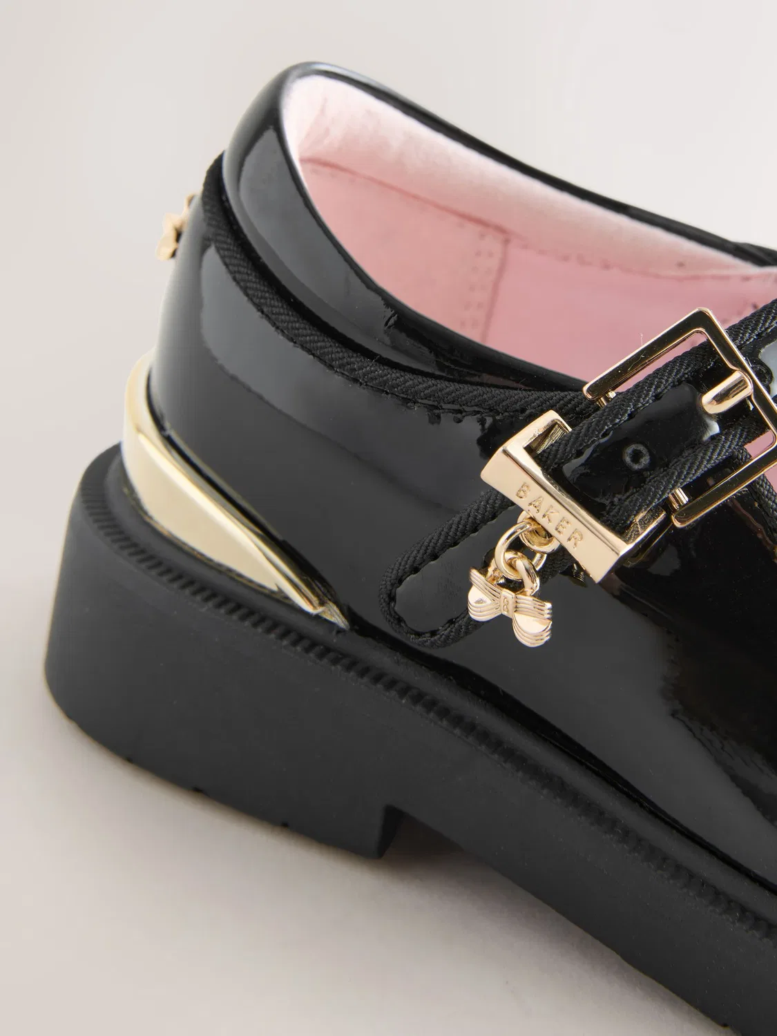 Туфли Мэри Джейн на платформе Baker by Ted Baker, черные — фото 4