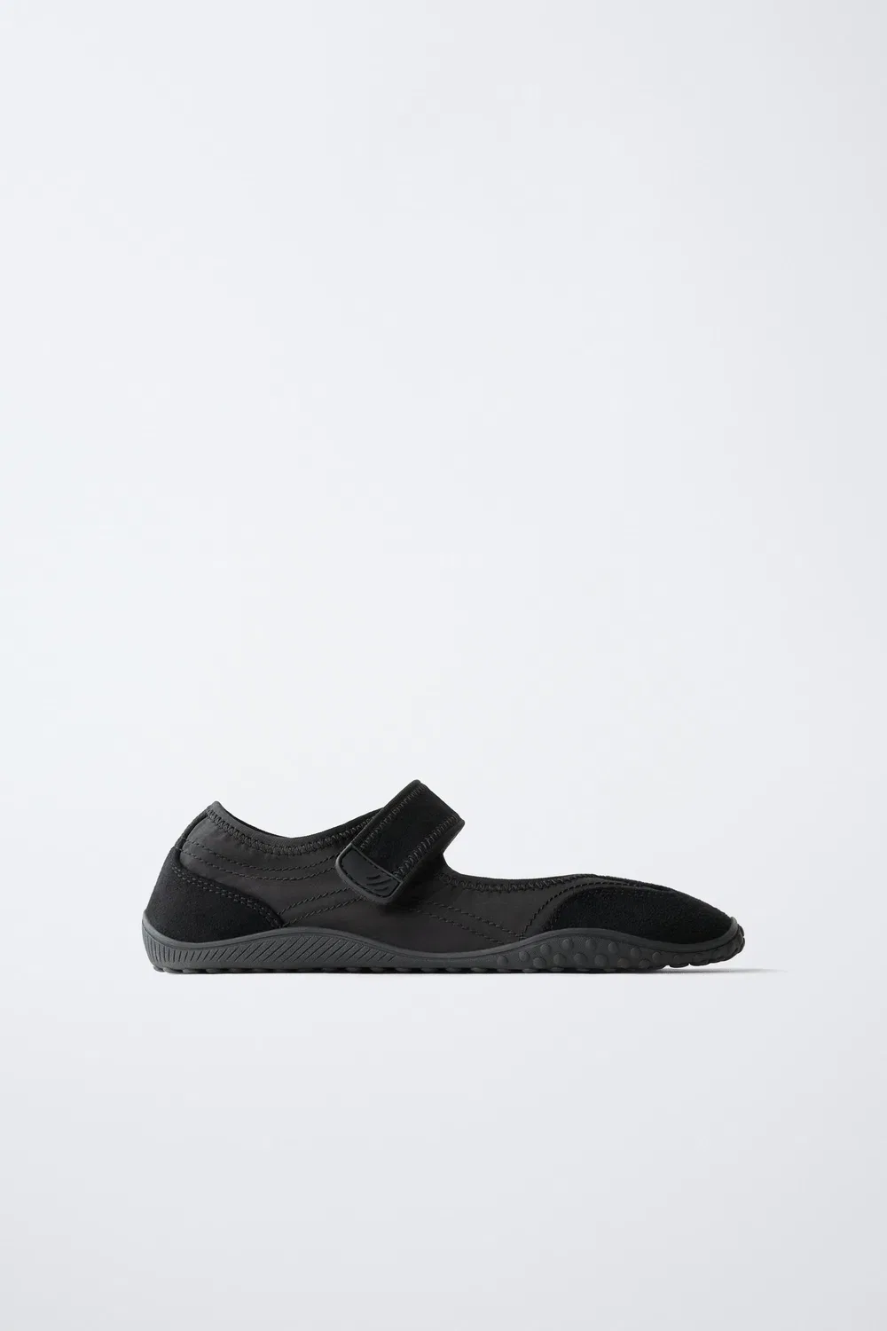 Спортивные балетные туфли из нескольких частей ZARA, Black