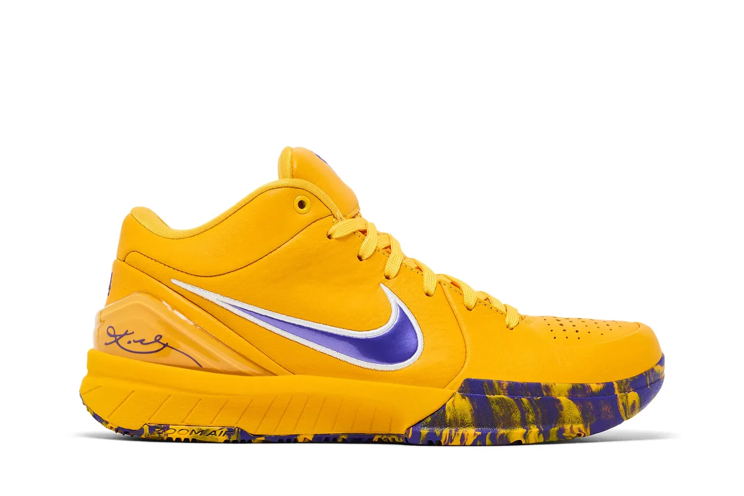 Кроссовки Nike Zoom Kobe 4 Protro GS, желтый
