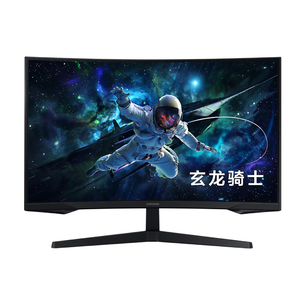 

Игровой монитор изогнутый Samsung Odyssey G55C S32CG550EC, 32", 2560x1440, 165 Гц, VA, черный