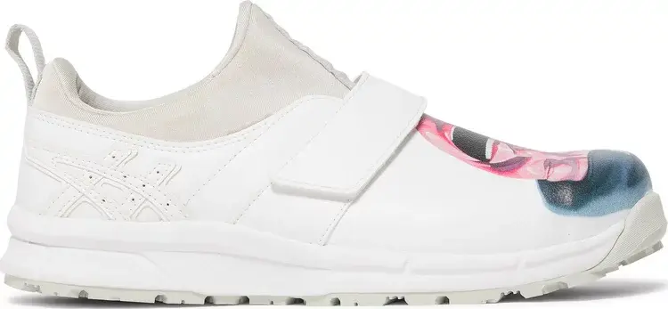 

Кроссовки comme des garçons shirt x yue minjun x winjob cp303 'smiling man graphic' Asics, белый