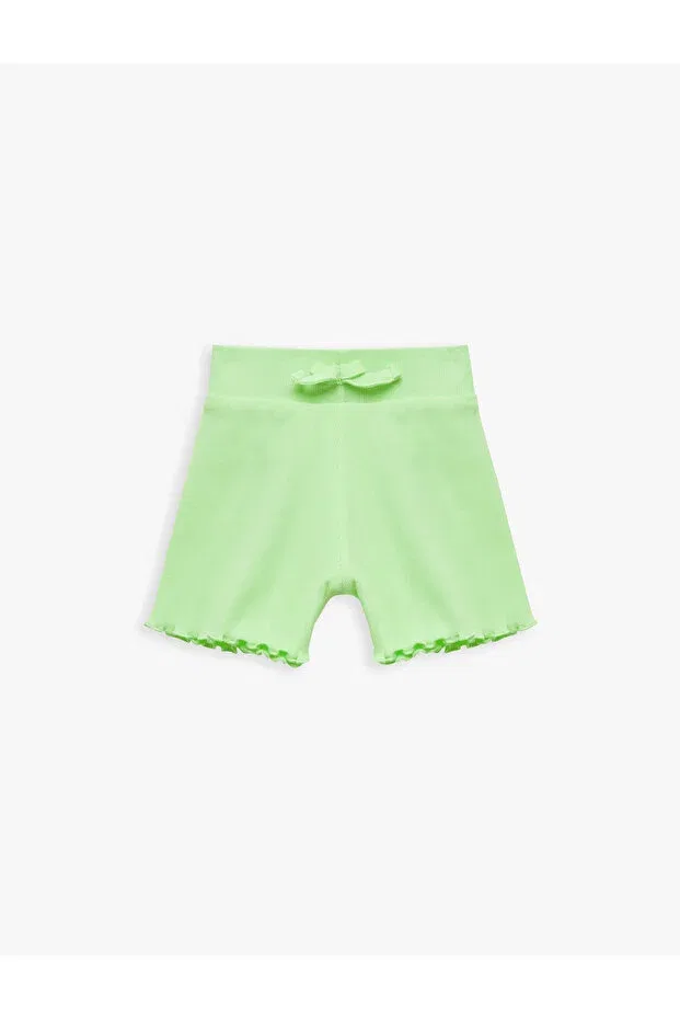 Детские шорты для девочек хлопковые Mini Shorts Koton, Green