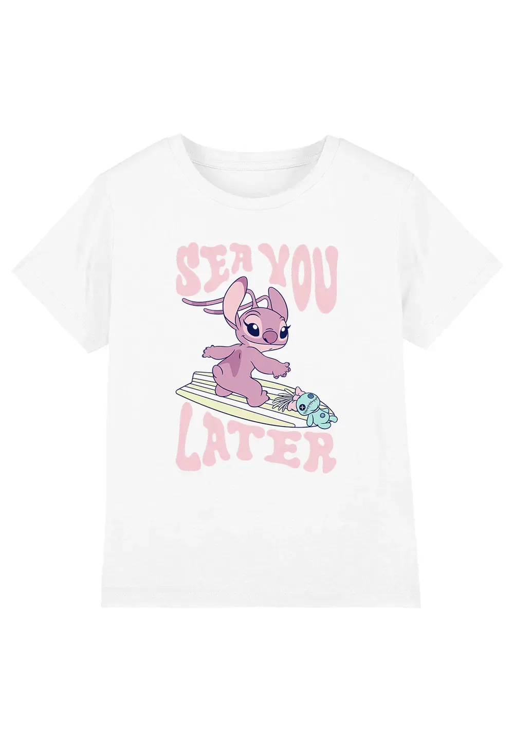 Футболка детская Lilo & Stitch Disney, белый — фото 4