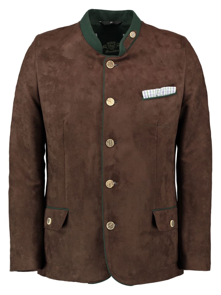 

OS-Trachten Куртка Cromvo темно-коричневого цвета