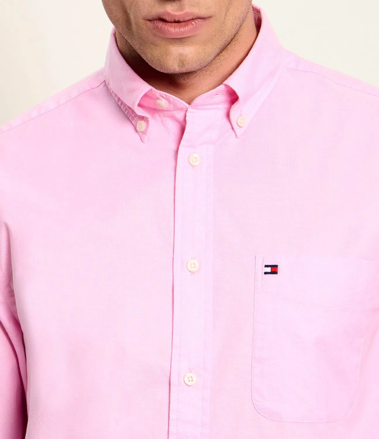 Рубашка с длинным рукавом Tommy Hilfiger, Rosa — фото 4