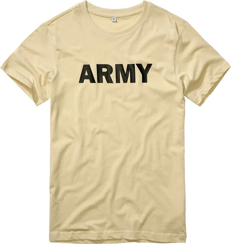 Мужская футболка Army T-Shirt Brandit, Beige