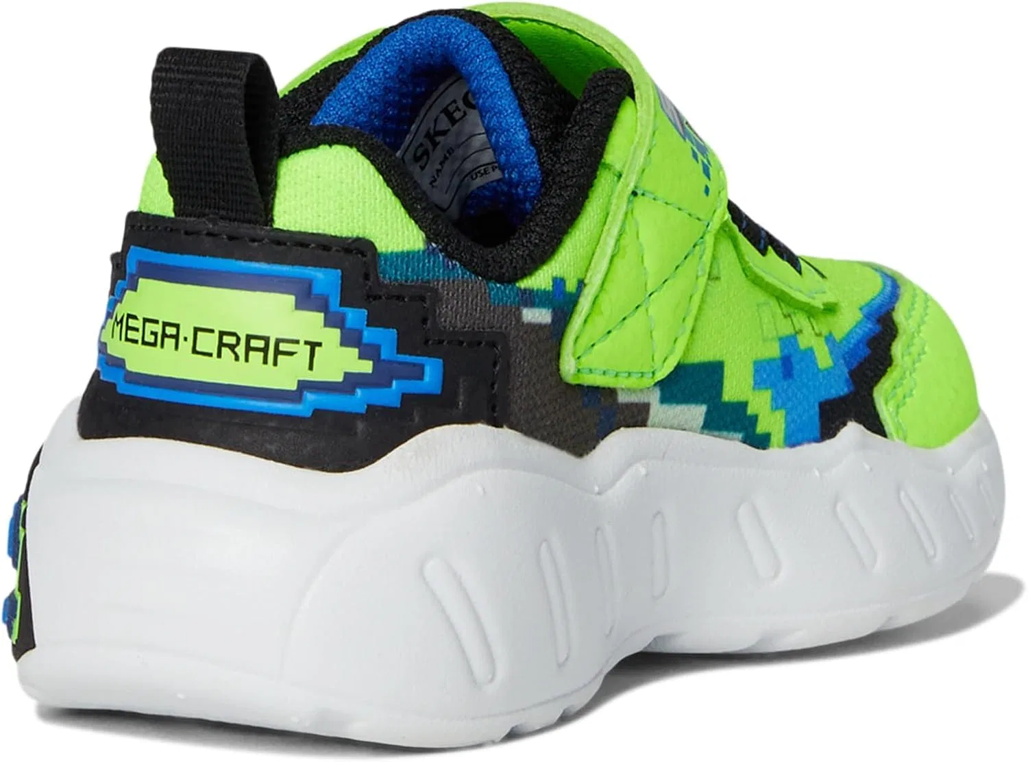 Детские кроссовки для мальчиков Mega Scene Skechers, Lime/Black — фото 4