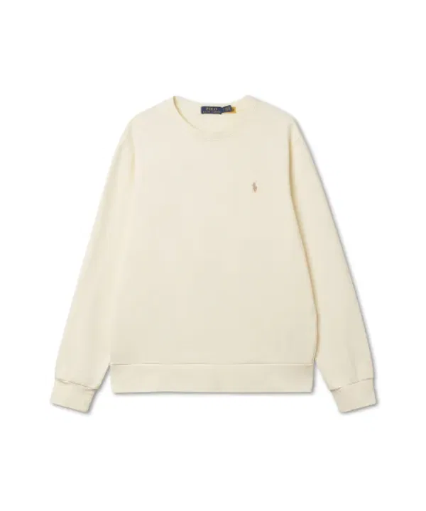 Свитшот из махровой ткани, Polo Ralph Lauren, натуральный