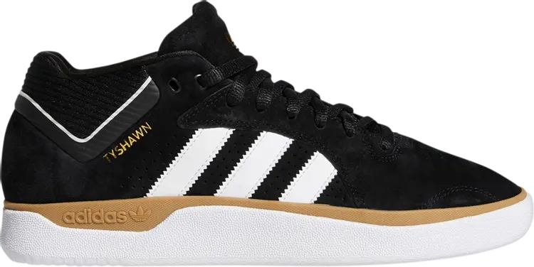 

Кроссовки Adidas Tyshawn 'Core Black Gum', черный