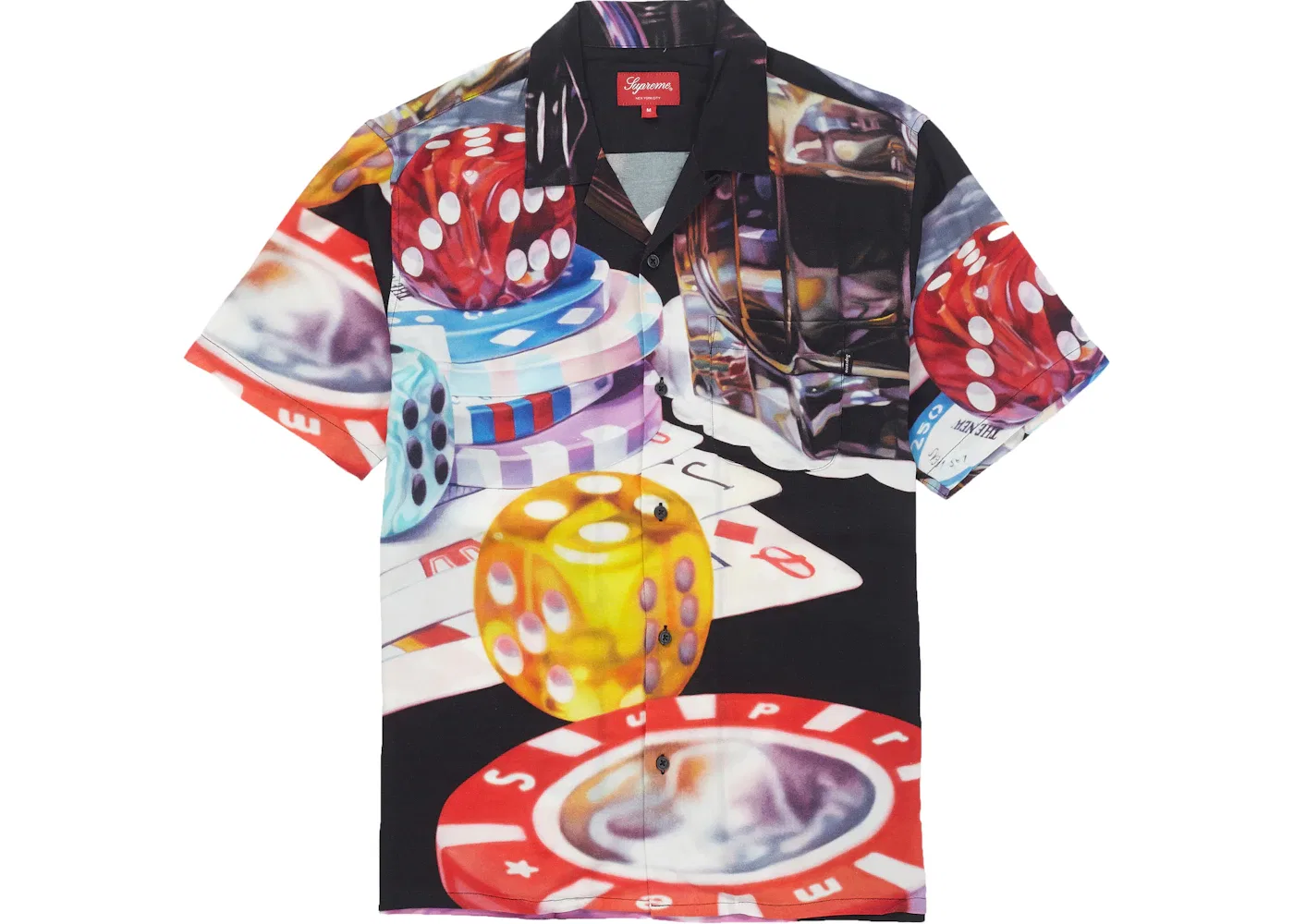 Мужская рубашка с длинным рукавом Shirt Supreme, Black