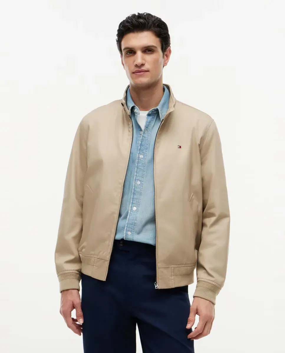 Мужская куртка-харингтон хлопковая Tommy Hilfiger, Beige