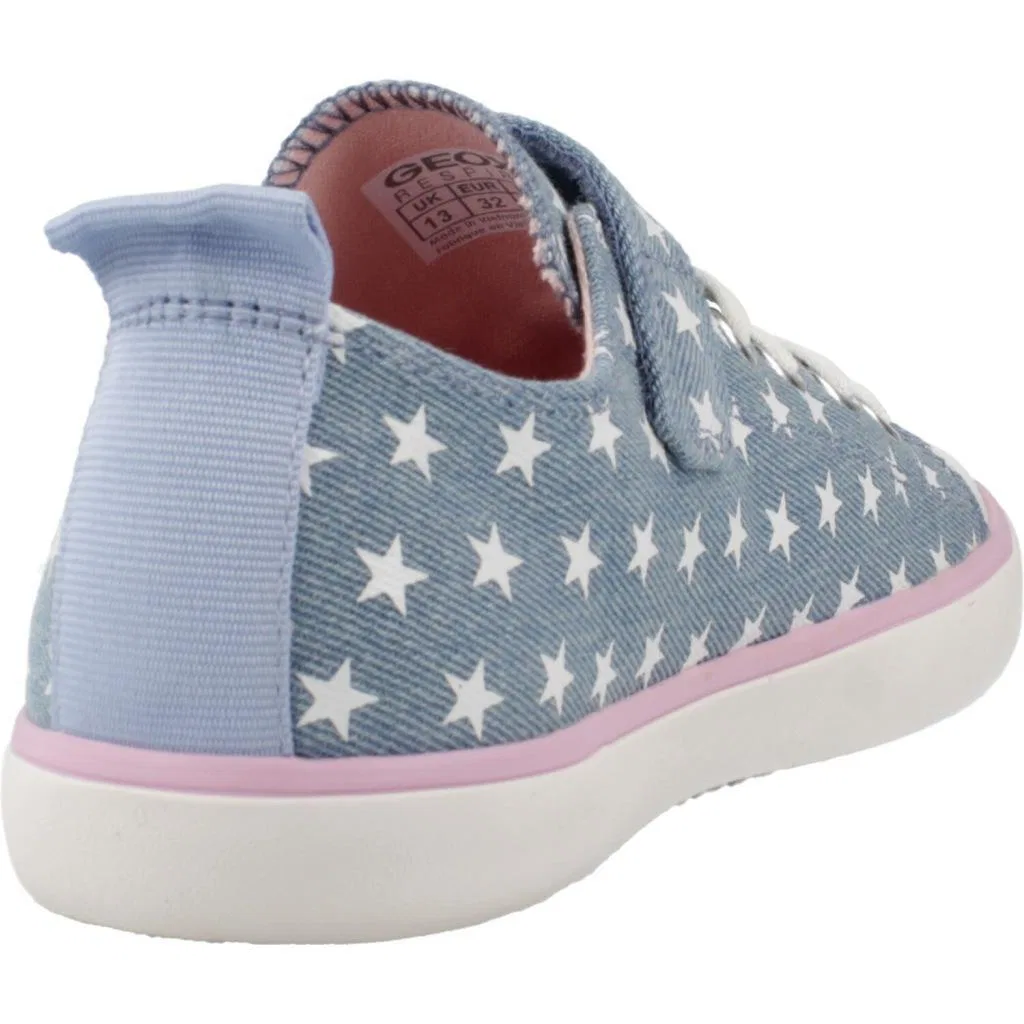 Детские кроссовки для девочек J Gisli Girl Geox, Blue — фото 3
