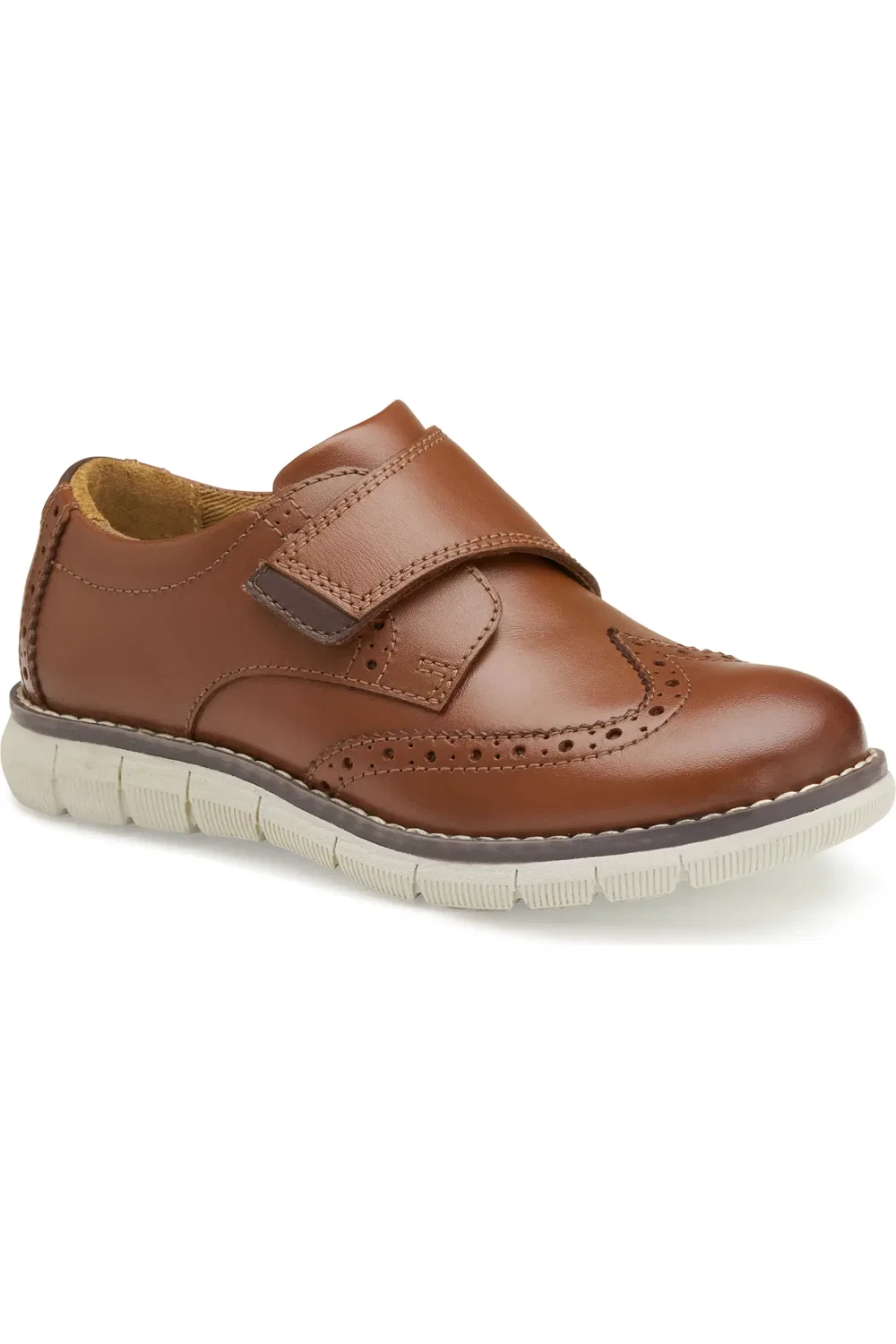 Туфли детские на пряжке Holden Wingtip Johnston & Murphy, Tan