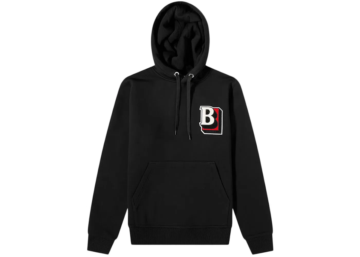 Мужской худи с логотипом Burberry, Black