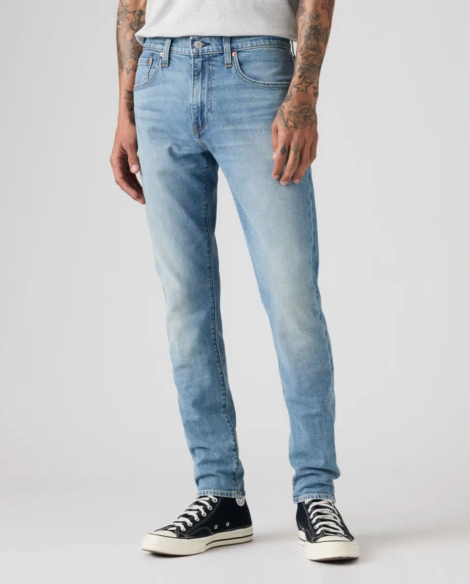 Мужское зауженные джинсы, Vaquero 512 Slim Taper Stretch, Levi's, голубой — фото 2