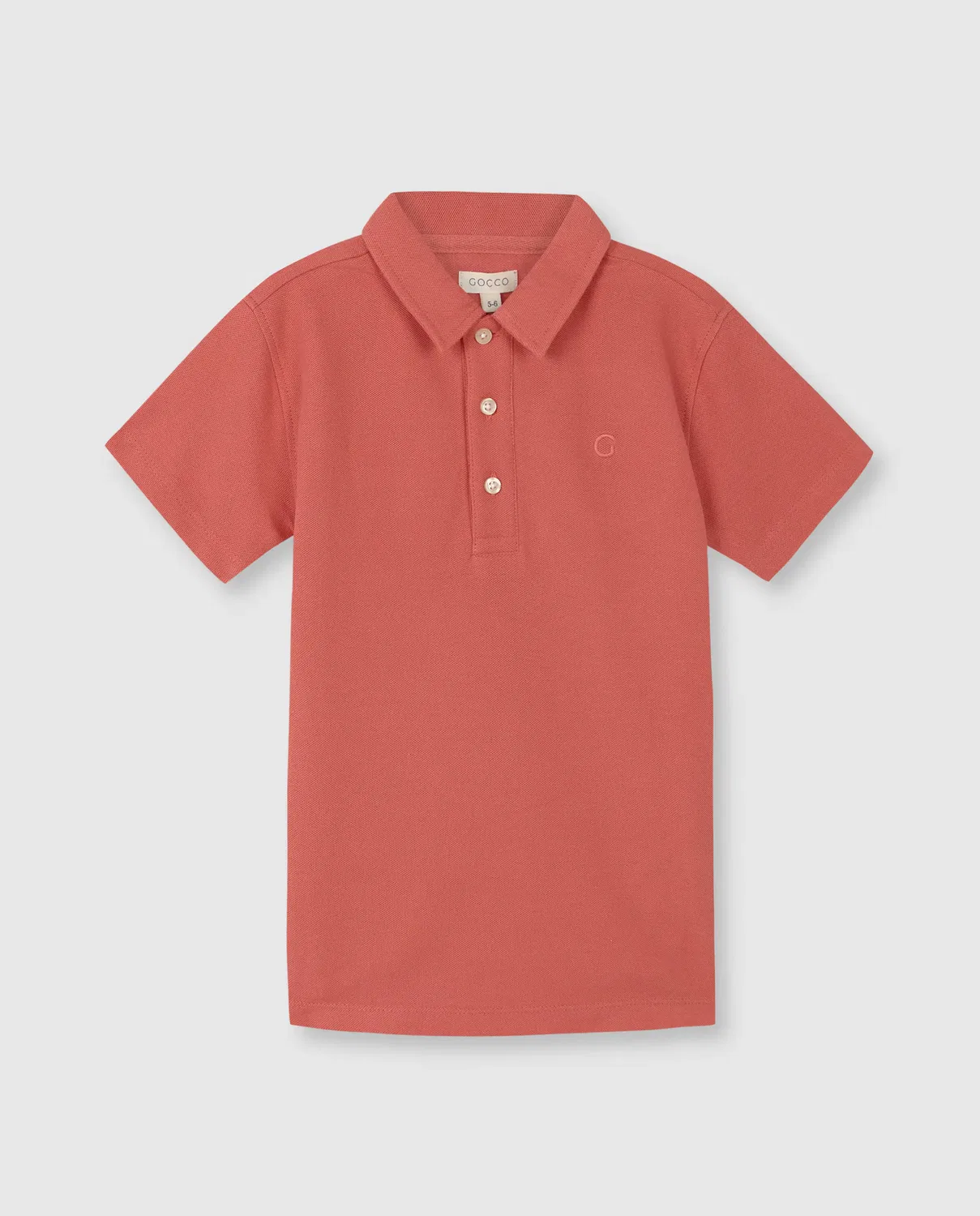Детское поло для мальчиков с коротким рукавом Gocco, Rosa