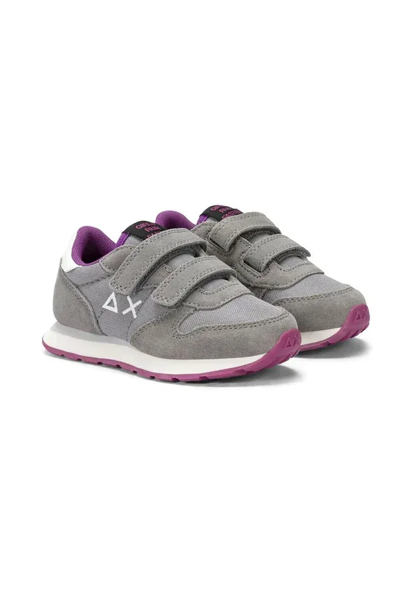 Кроссовки с синтетическим верхом Baby shoes Sun68, Grigio, серый — фото 2