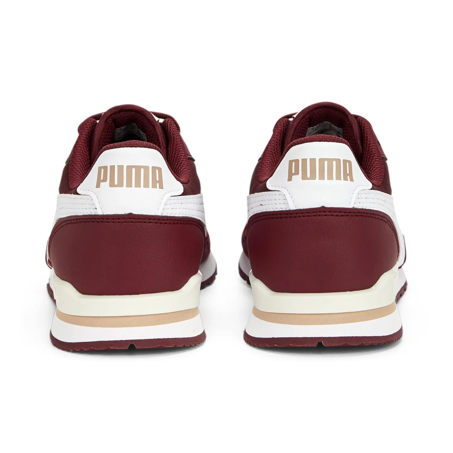 Детские кроссовки с легендарным дизайном St Runner Nl PUMA, Team Regal Red PUMA White Dusty Tan V3 — фото 3