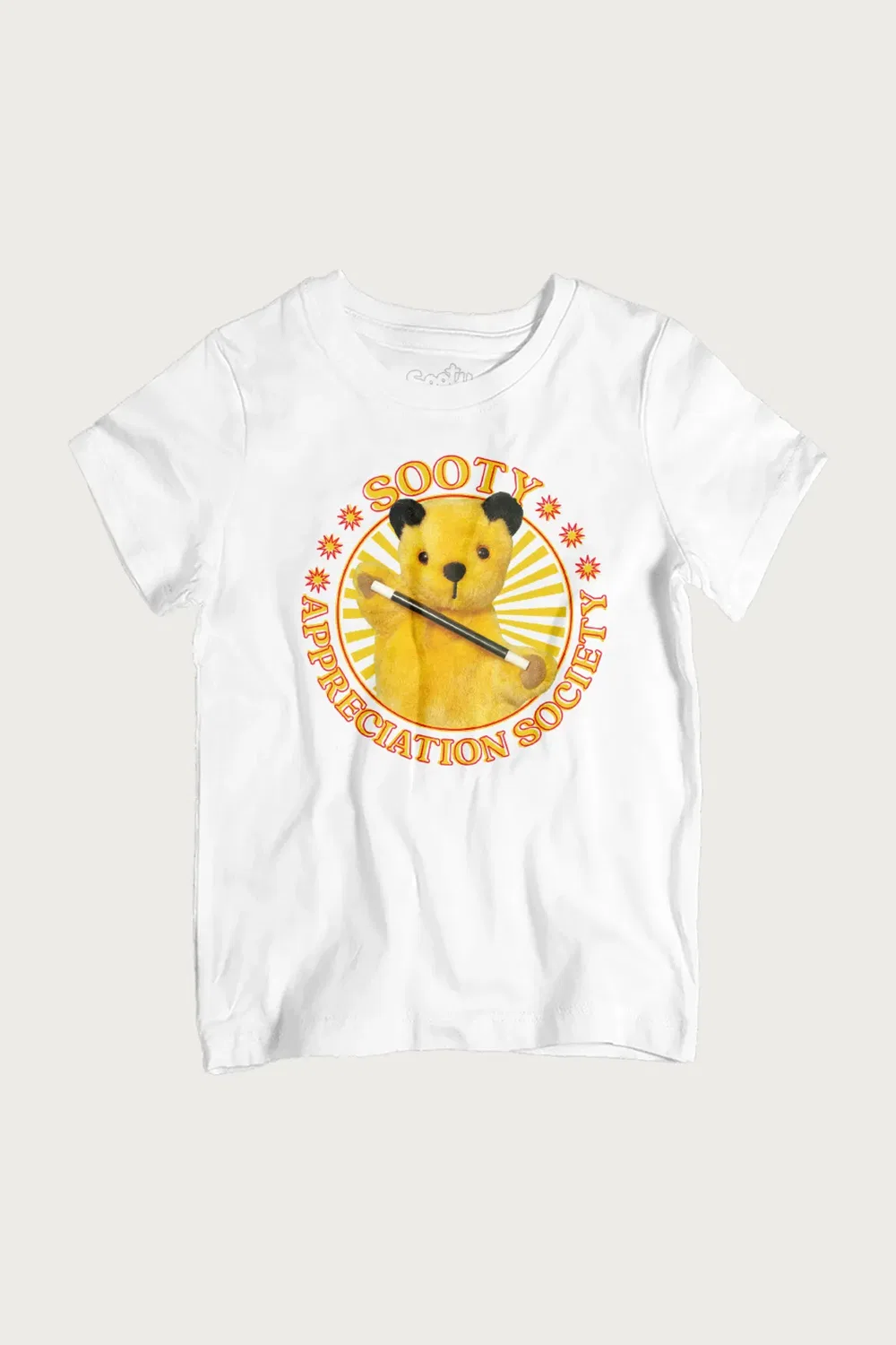 Футболка с принтом Appreciation Society Sooty, White — фото 2