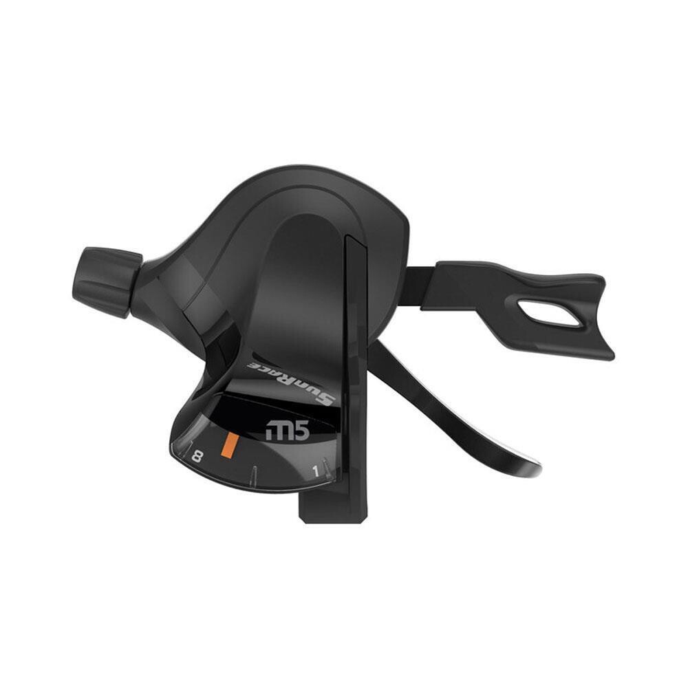 

Правая ручка переключения передач для горного велосипеда Sunrace Dual Lever M5, черный / черный / черный