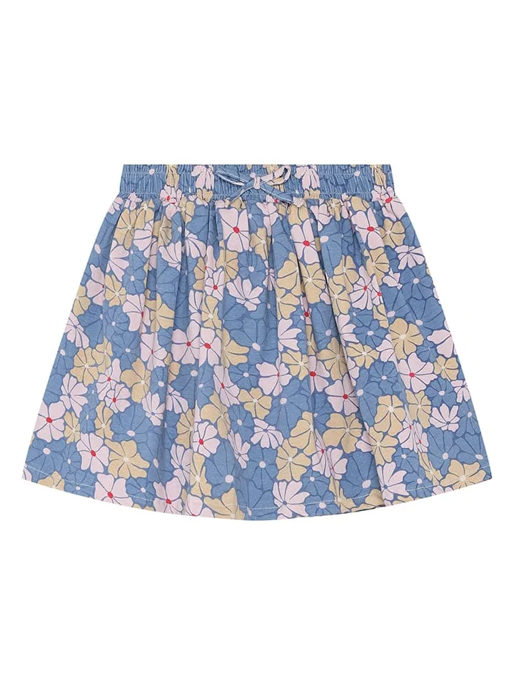 Юбка с принтом Rock in Blau/ Beige Noppies, синий