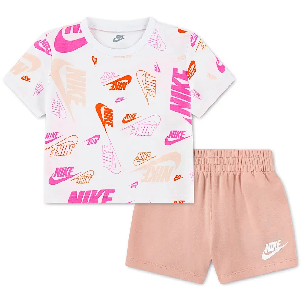 Леггинсы Aop set Nike, белый — фото 4