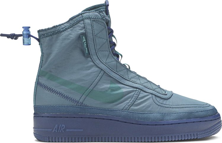 Кроссовки Nike Wmns Air Force 1 High Shell 'Turqouise', бирюзовый - фото