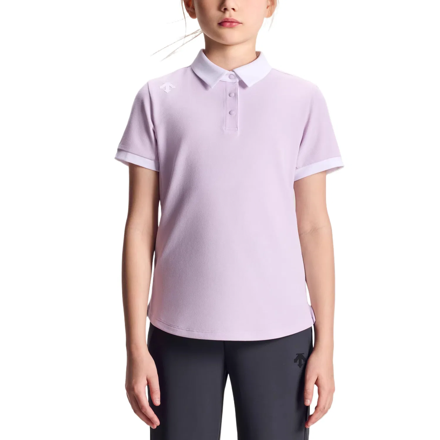 Детское поло DESCENTE Purple