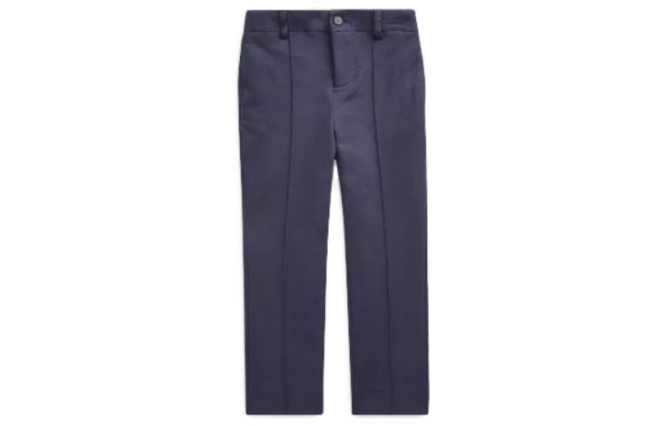 

Детские вязаные спортивные штаны синие Polo Ralph Lauren