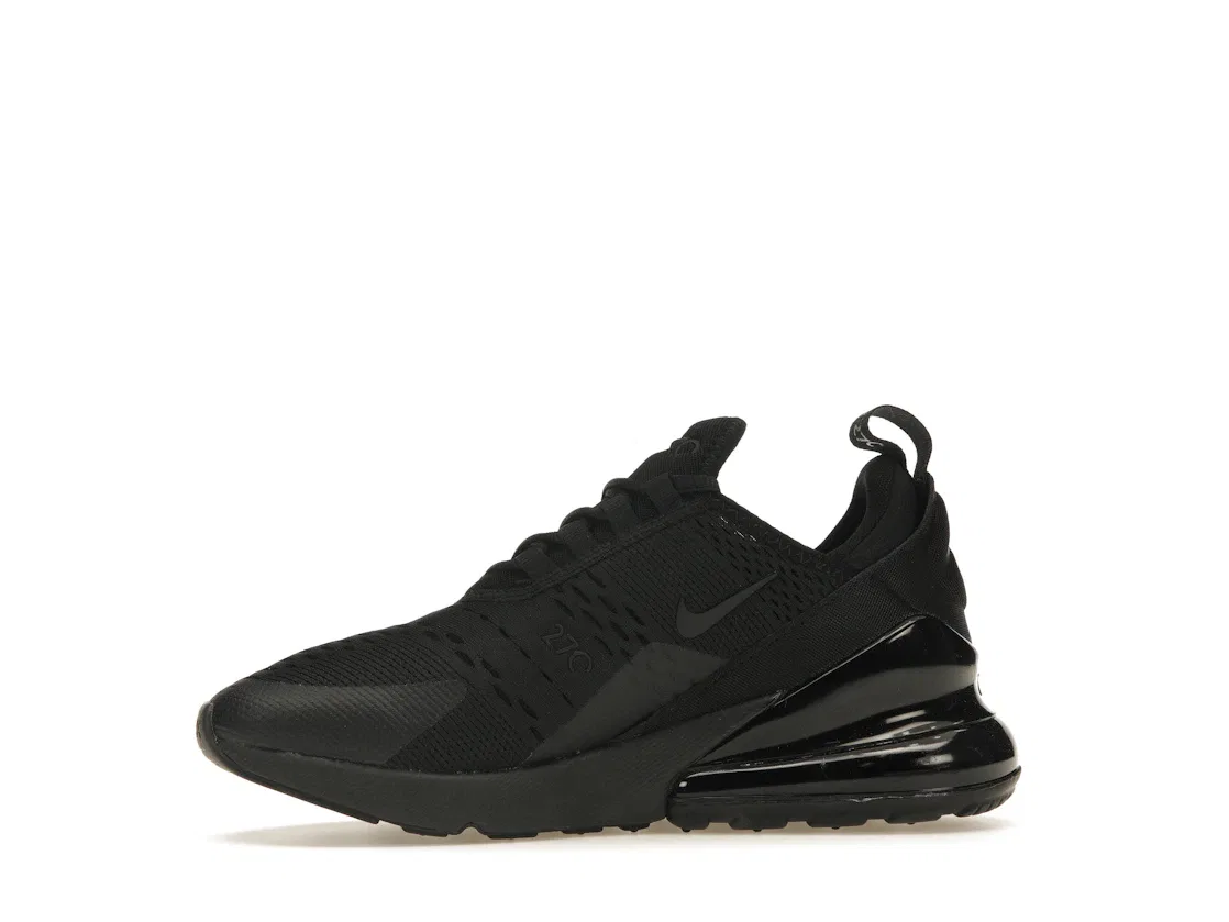 Детские кроссовки с амортизацией Nike Air Max 270, Black Black — фото 3
