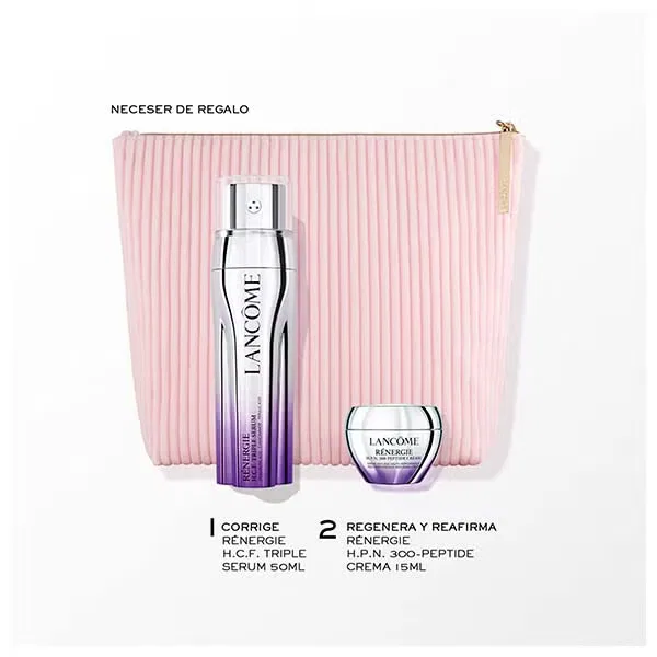 Набор для ухода за кожей Rénergie H.C.F. Triple Serum 50 мл + крем 15 мл Cofre Rénergie Triple Serum Lancôme — фото 2