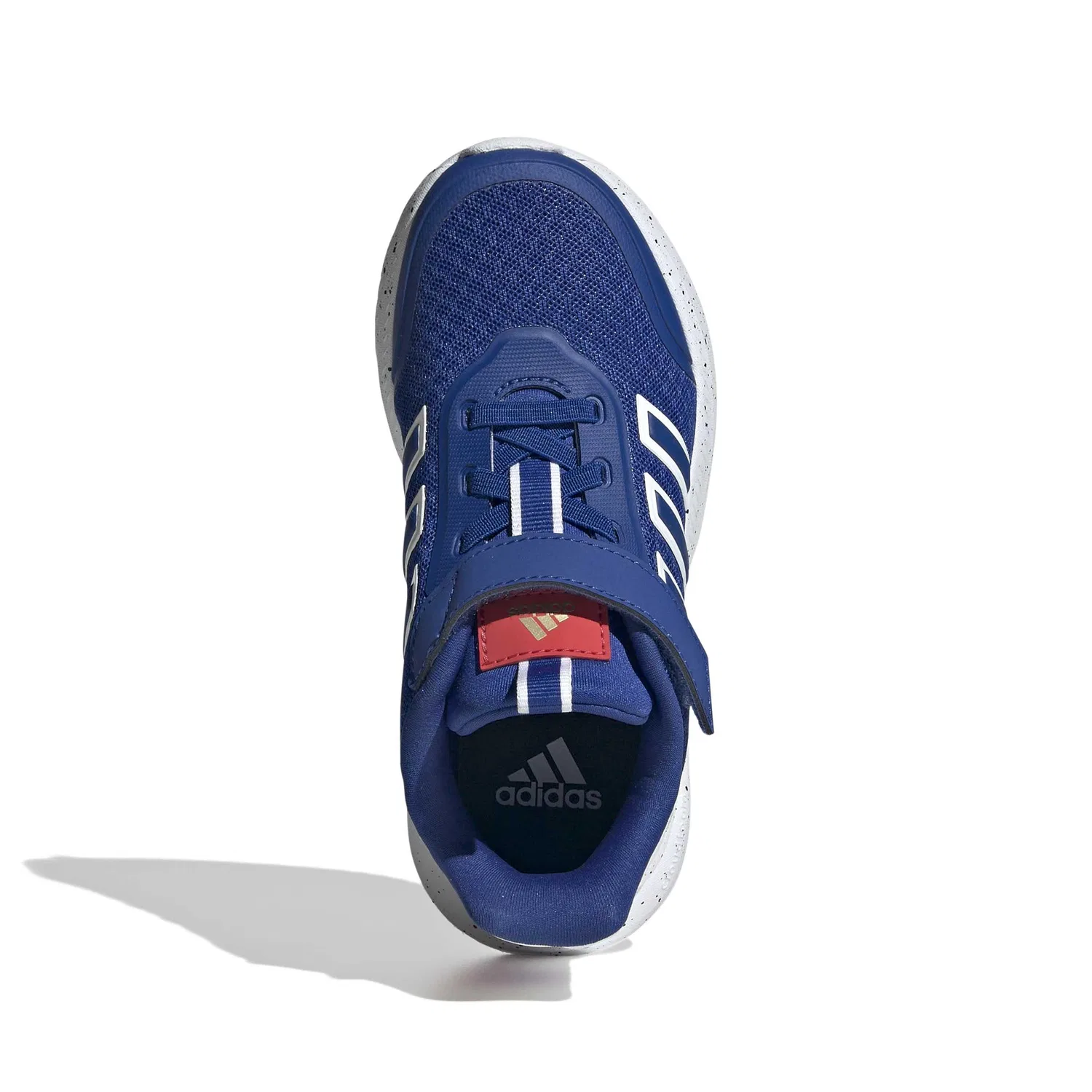 Детские кроссовки для девочек с эластичными шнурками X_plr Hook and Loop Shoes Kids Adidas, Black — фото 2